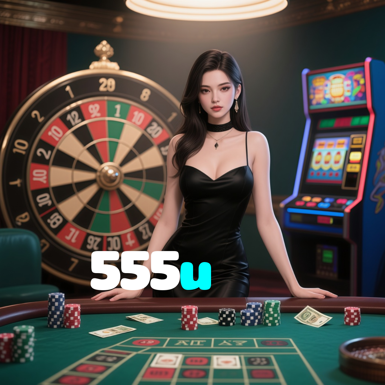 555u